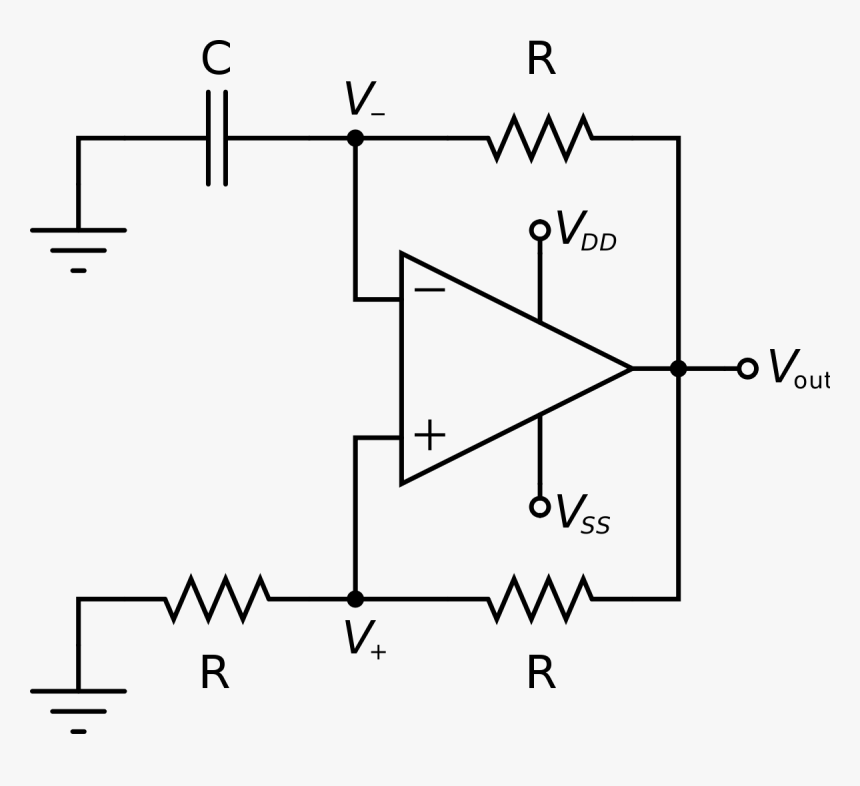 Circuitry Png , Png Download - Op Amp Oscillator, Transparent Png