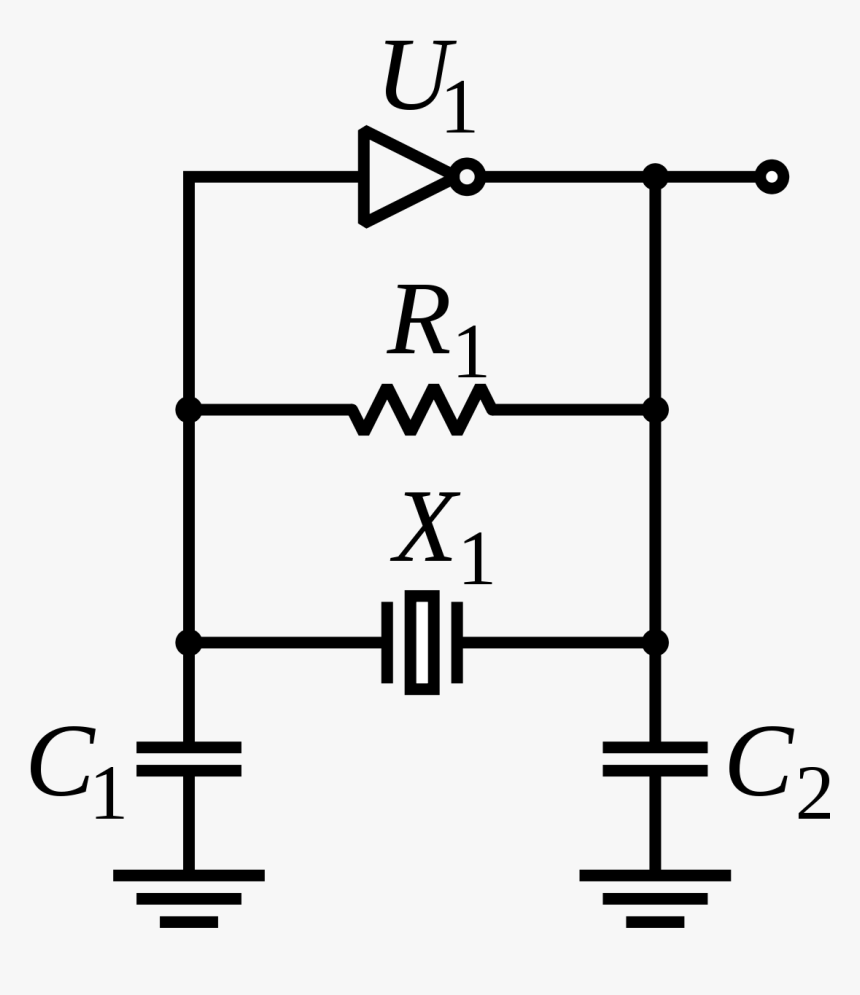 Inverter Oscillator - Oscillatore Al Quarzo, HD Png Download