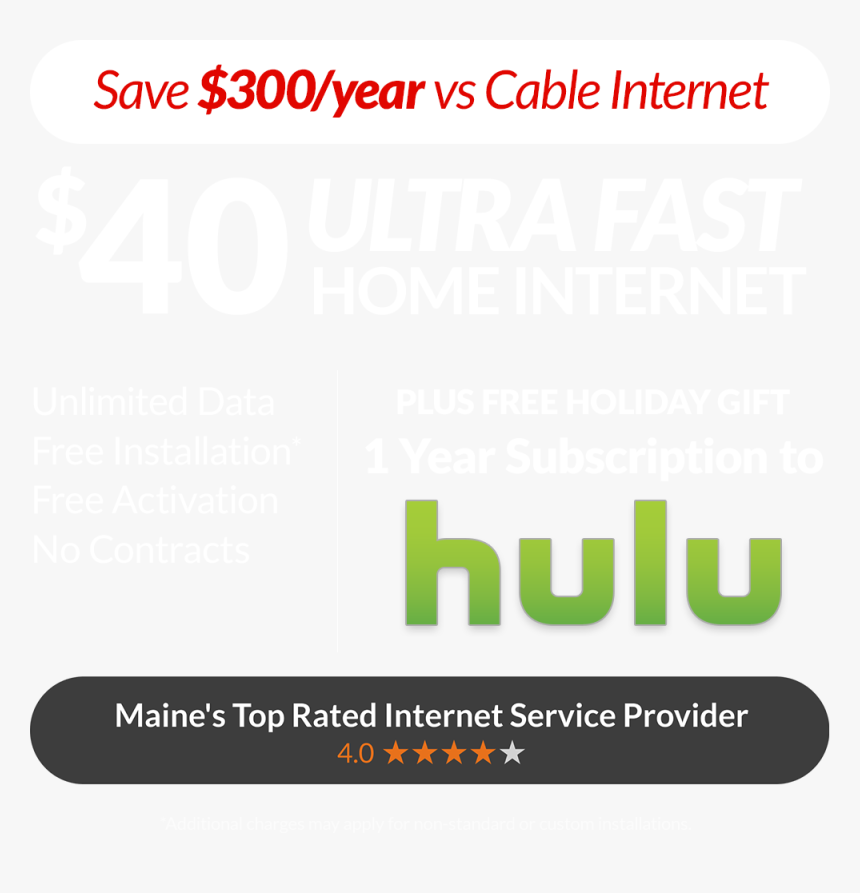 Ultra Fast For Just $40 - Orange, HD Png Download