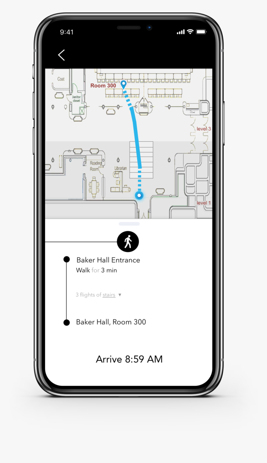 Within Building Navigation Paired With Information, HD Png Download