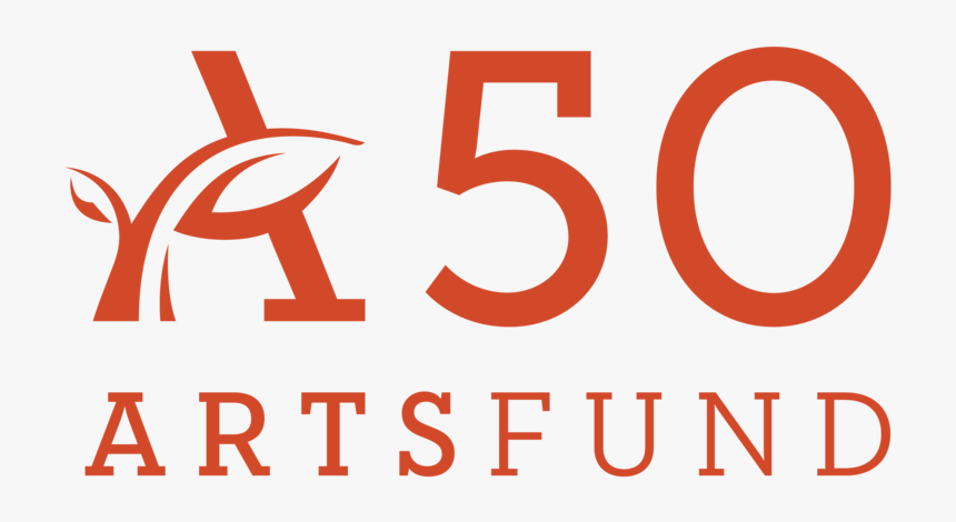 Artsfund50 Logo Rgb Updated - Graphic Design, HD Png Download