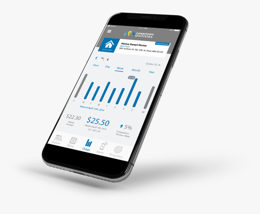Mymeter Software On Mobile Phone - Samsung Galaxy, HD Png Download