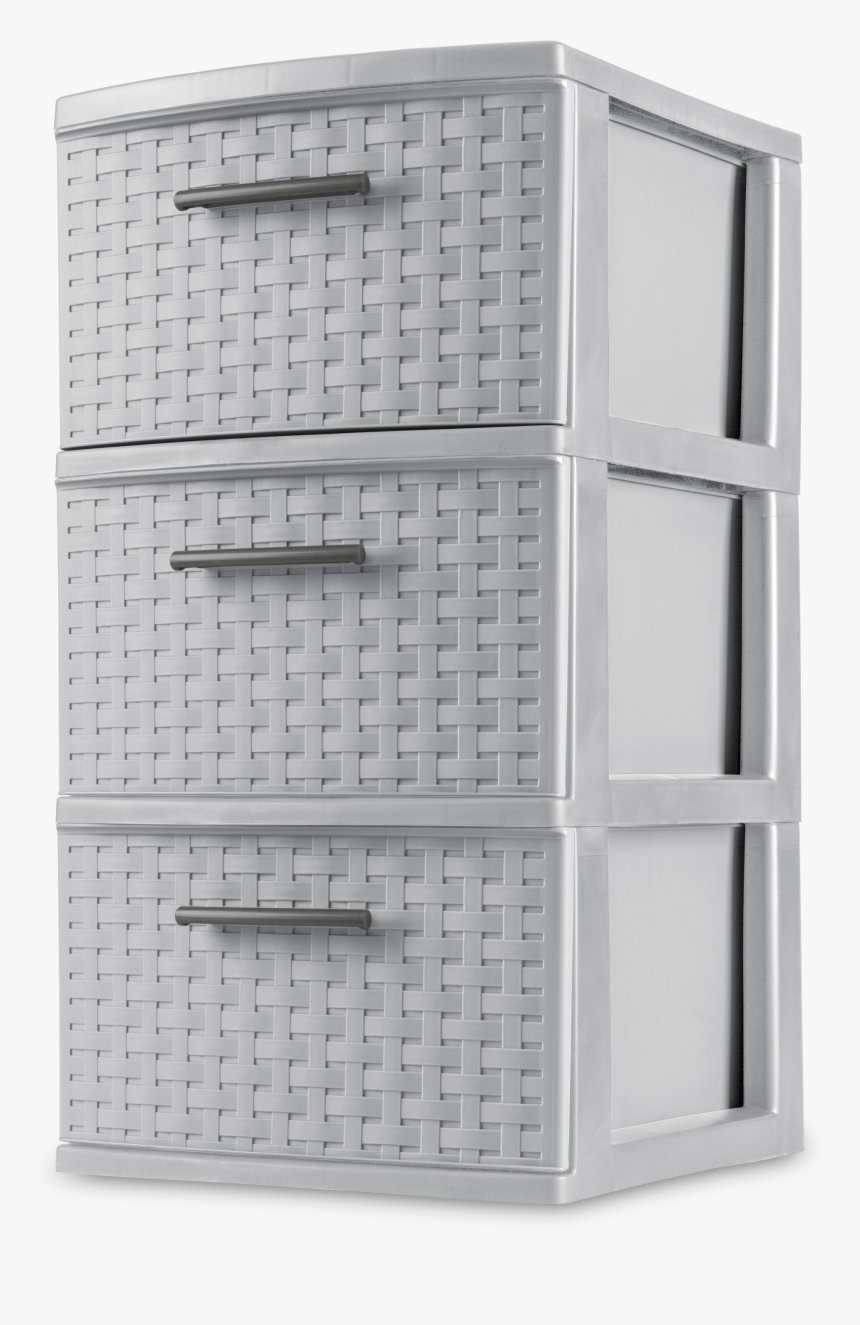 Sterilite Weave 3 Drawer Tower, HD Png Download