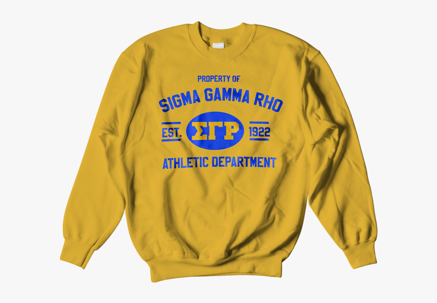 Sigma Gamma Rho Athletic Crewneck Sweatshirt - Unc To Chicago Jordan 1 Shirt, HD Png Download