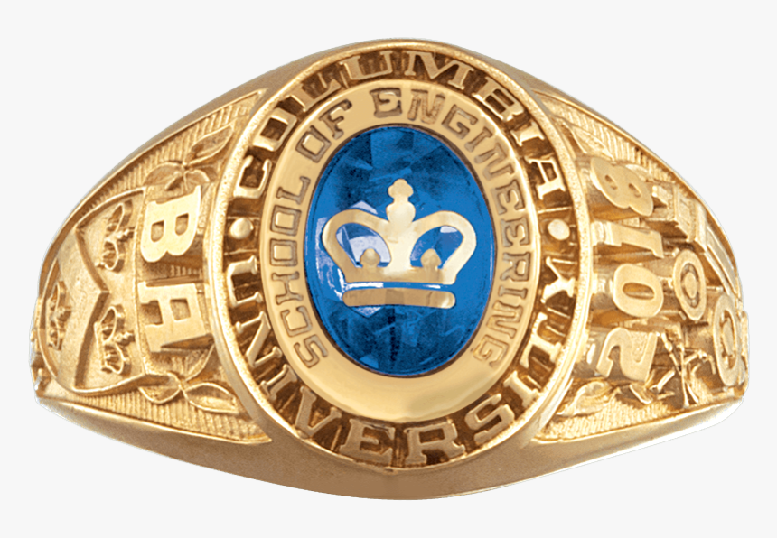 Columbia College Ring 10k Gold, HD Png Download