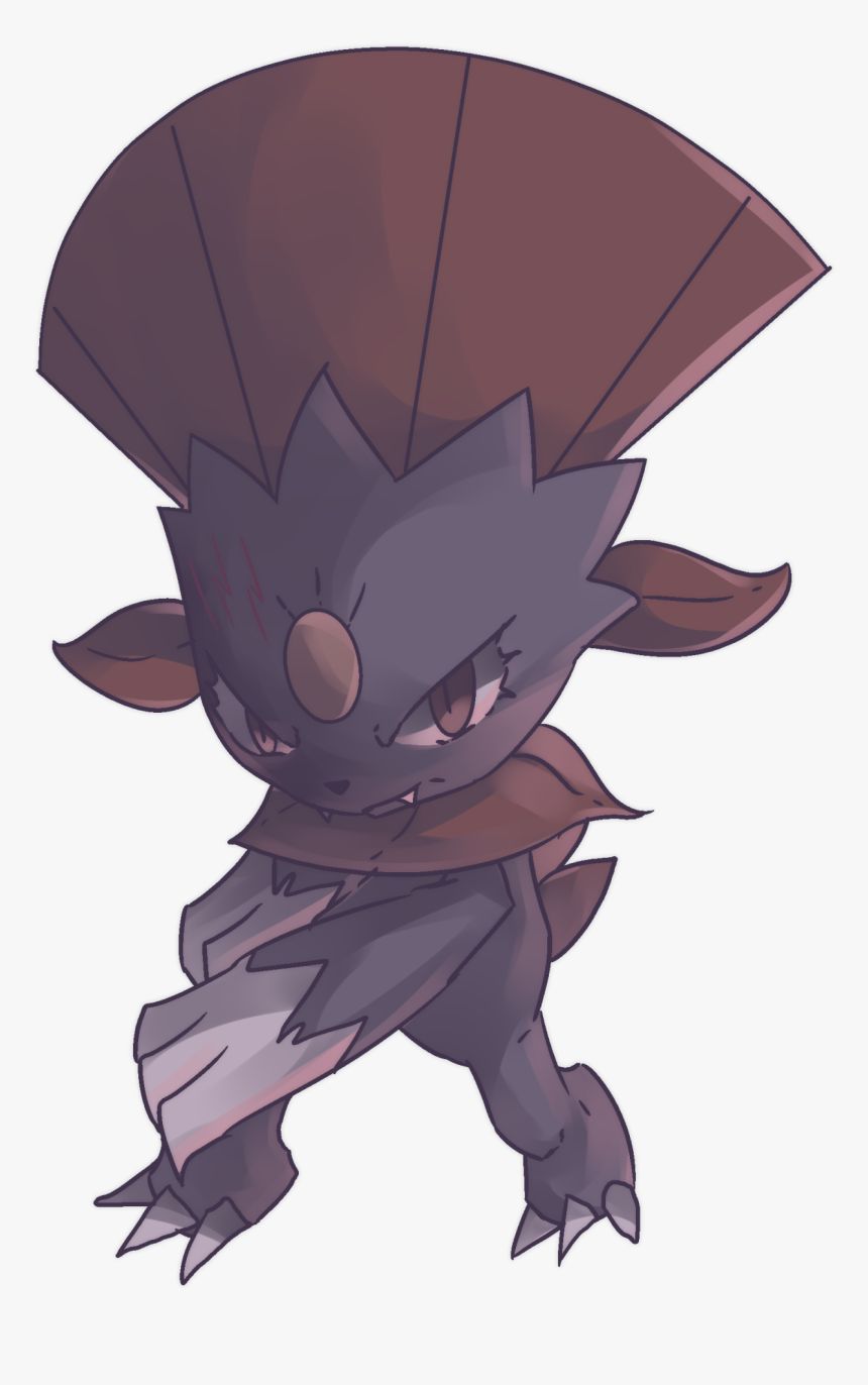 Scar Manyula - Shiny Weavile Fanart, HD Png Download , Transparent Png