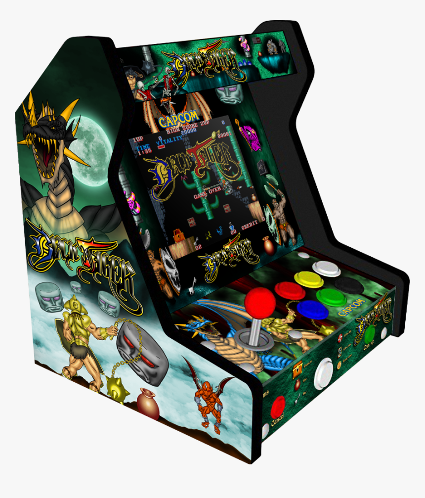 Black Tiger Arcade Figure, HD Png Download