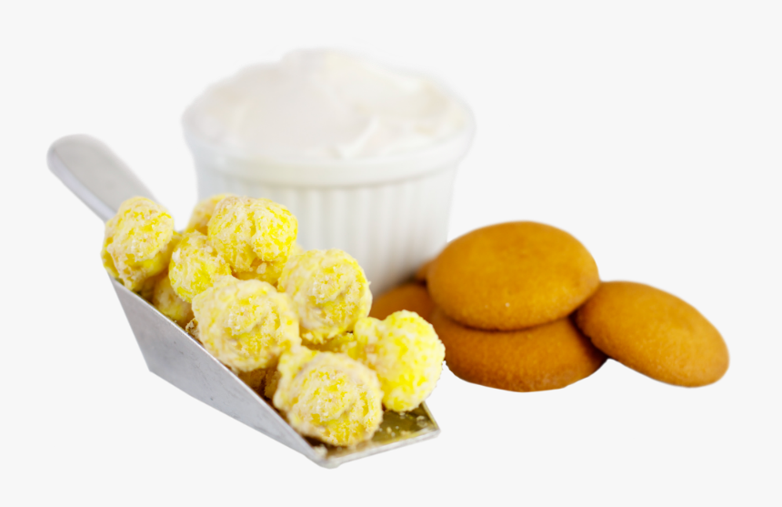 Banana Pudding Popcorn Png, Transparent Png