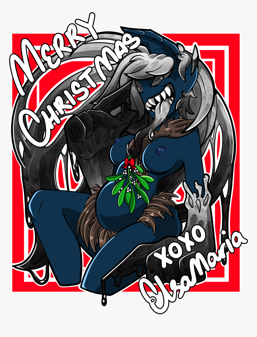 Black Iced Krampus - Illustration, HD Png Download