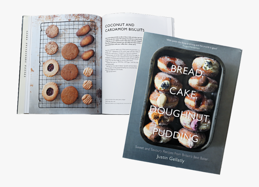 Justin Gellatly Bread Cake Doughnut Pudding Sweet, HD Png Download