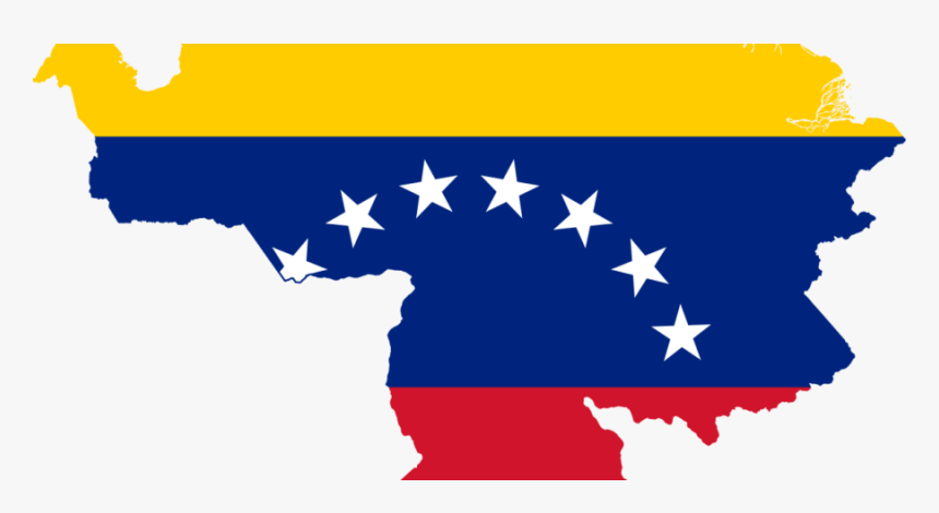 Venezuela Flag Country Shape Transparent, HD Png Download