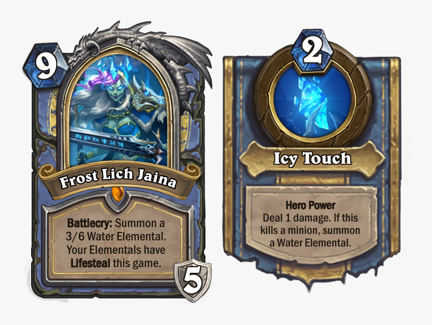 Hearthstone Frost Lich Jaina, HD Png Download