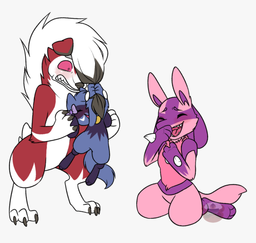 Riolu And Lycanroc, HD Png Download