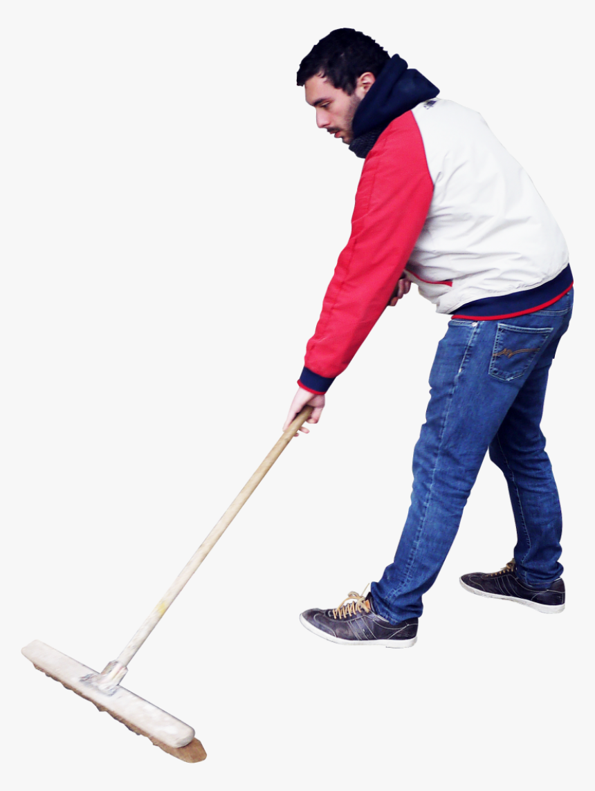 Sweeping Standing Png Image - Man Sweeping Png, Transparent Png