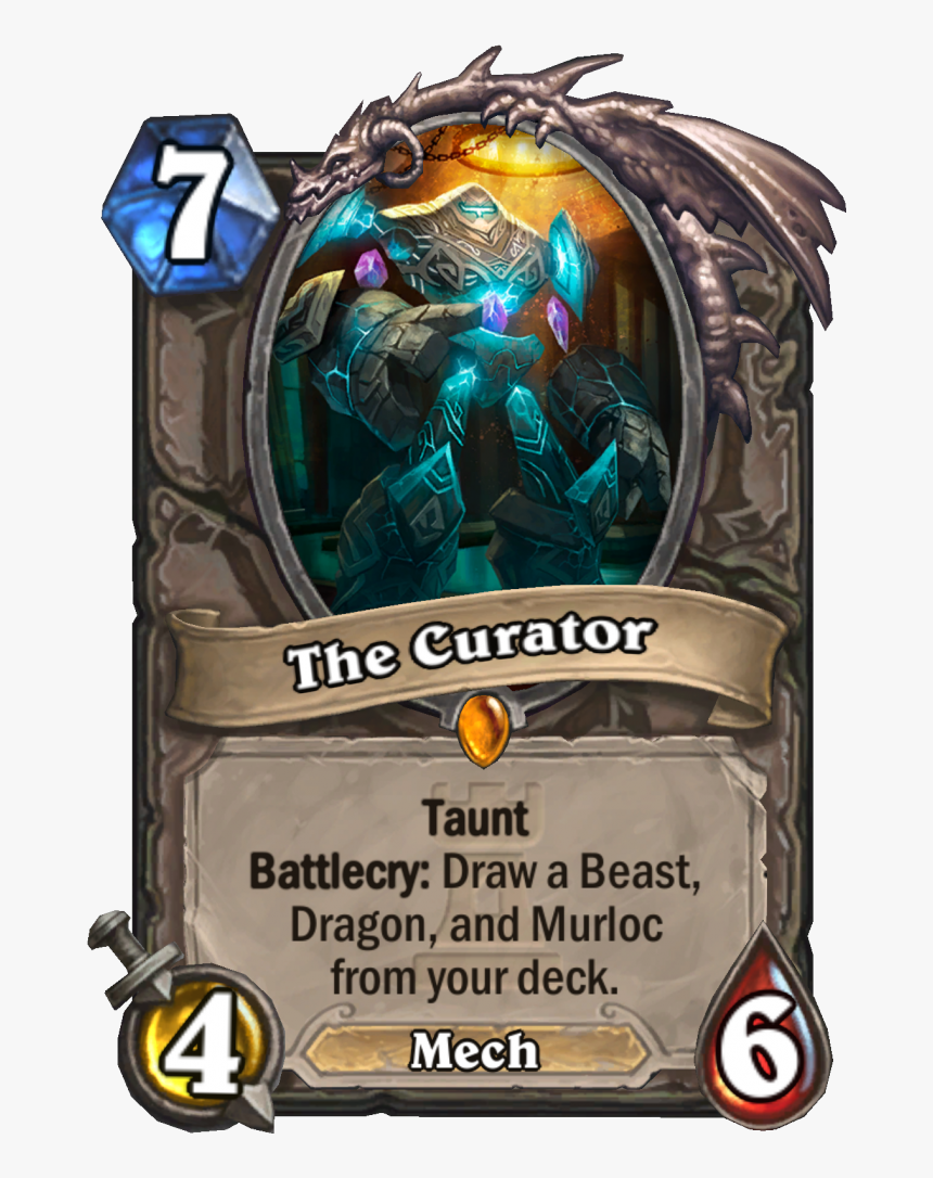 Curator Card - Hearthstone Marin The Fox, HD Png Download