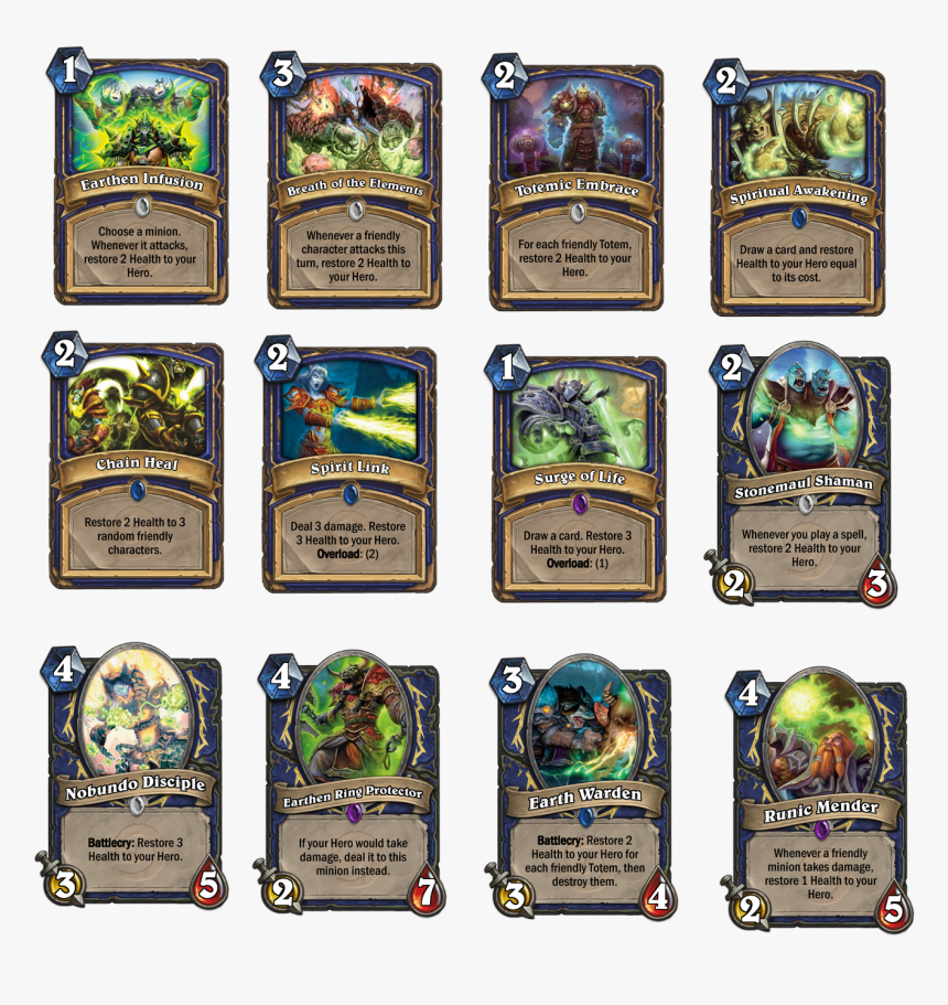 Healing Shaman Card, HD Png Download