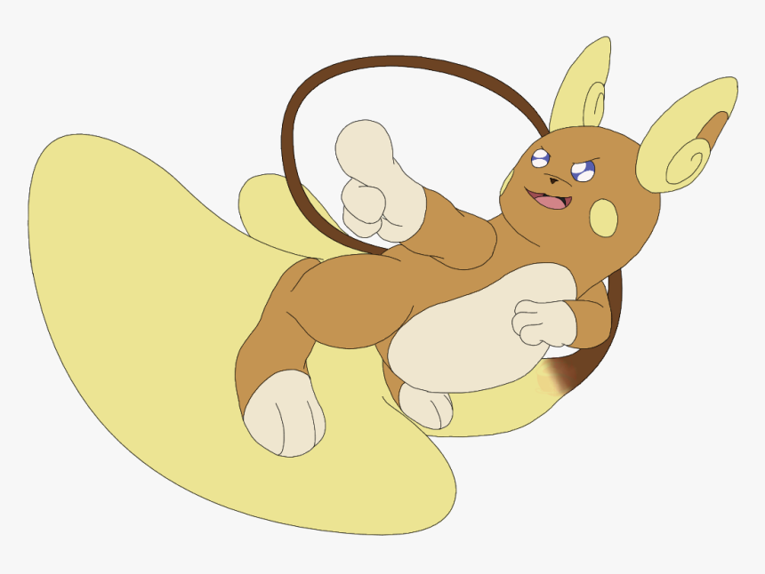 Raichu - Alolan - Cartoon, HD Png Download
