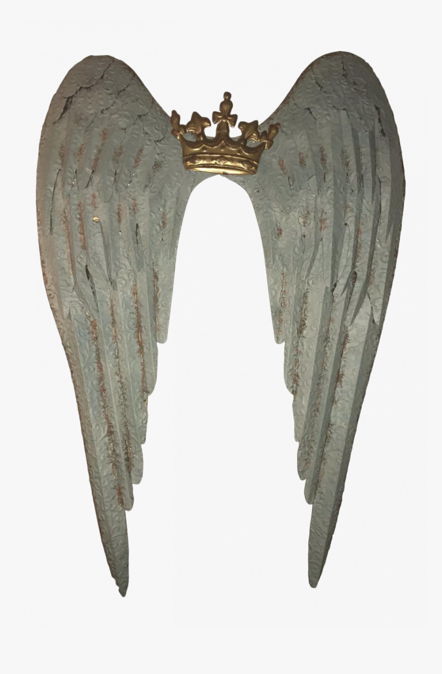 Angel Wings Home Decor Wooden Wall Large Art Metal, HD Png Download