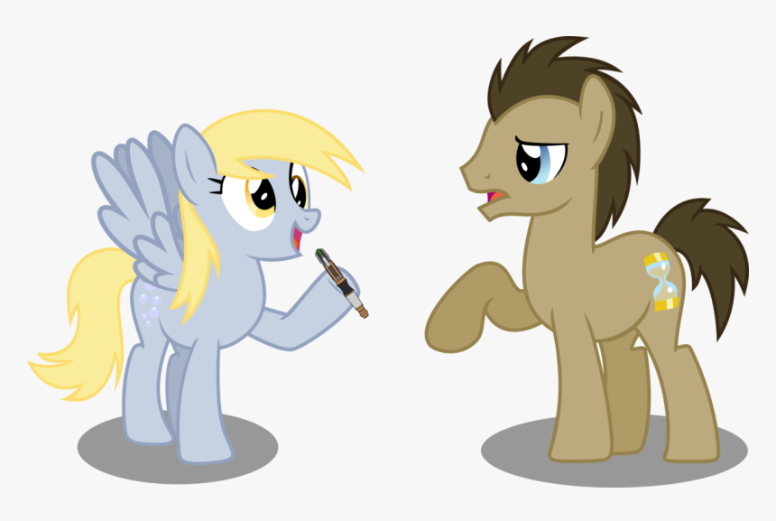 Doctor And Derpy - Doctor Whooves, HD Png Download