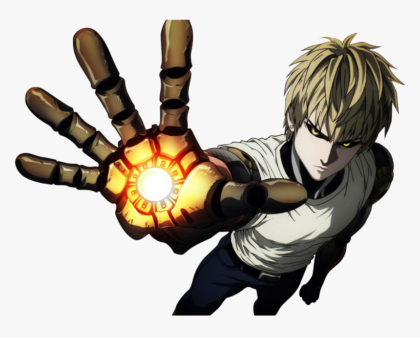 One Punch Man Genos Png , Png Download - One Punch Man Png, Transparent Png