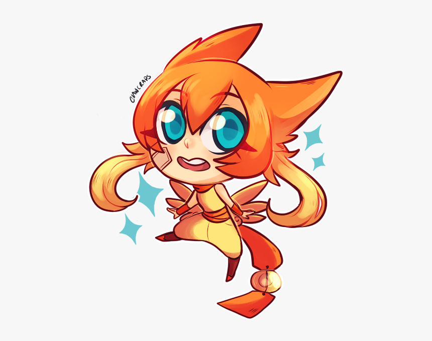 Pkmn Oc Chibi Sheng Li Example - Cartoon, HD Png Download