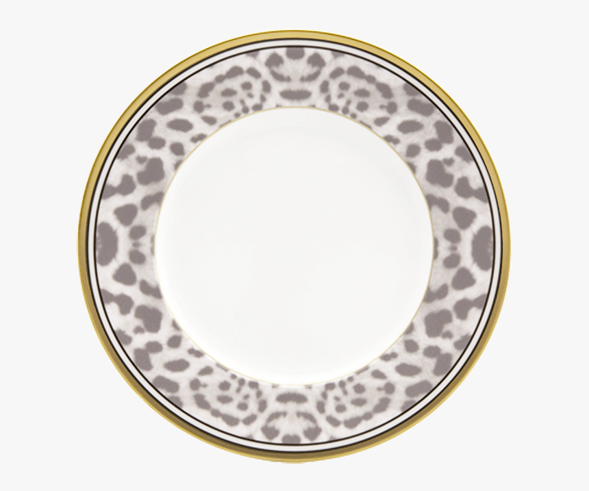 Snow Leopard Plate - Leopard Print, HD Png Download
