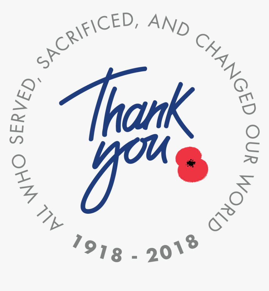 Royal British Legion Thank You, HD Png Download