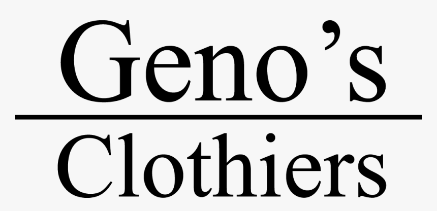 Geno S Clothiers - Oval, HD Png Download