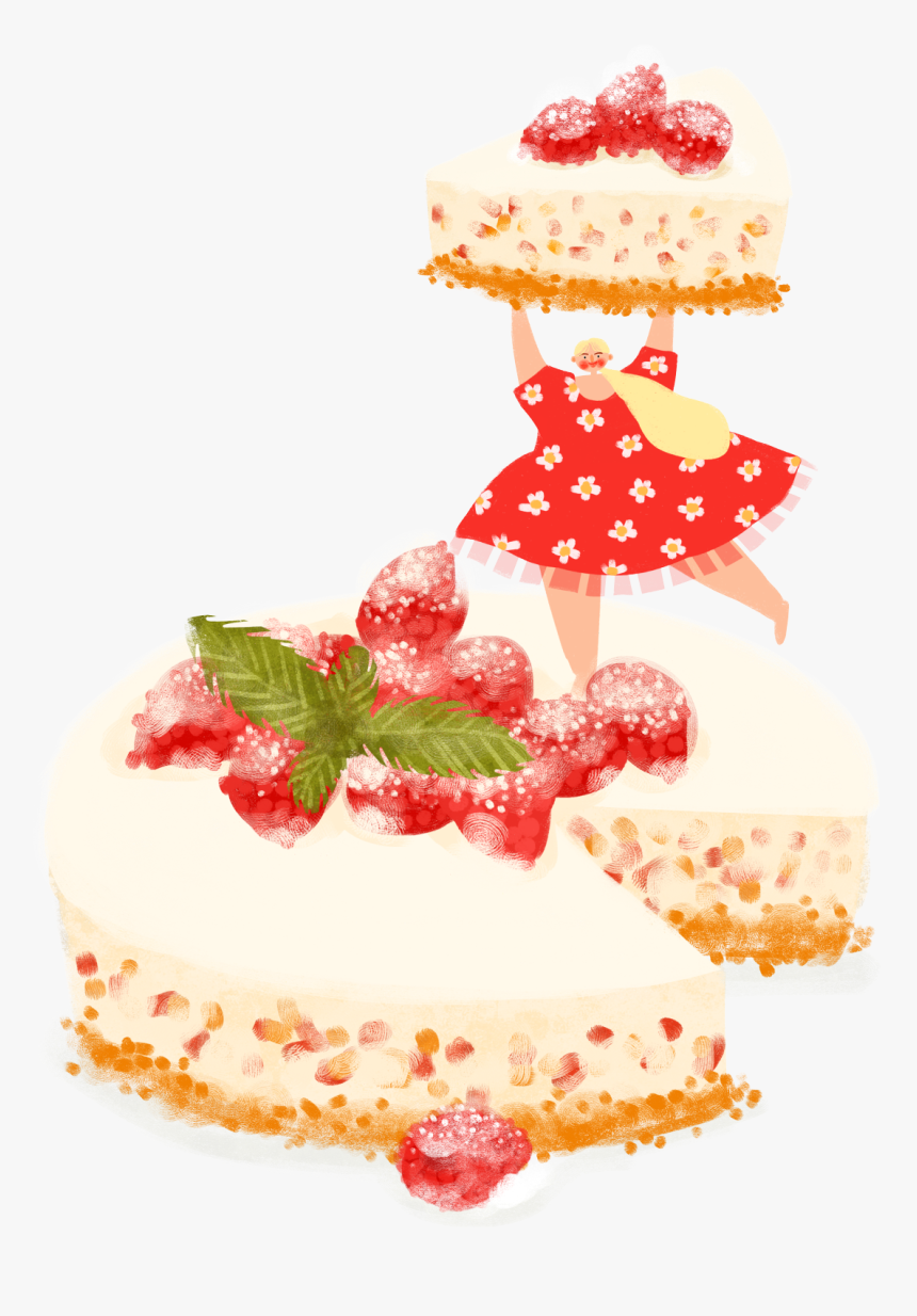 Transparent Cheesecake Png - Fruit Cake, Png Download