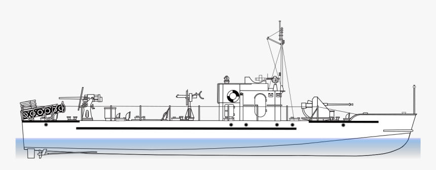 Bmo Class Submarine Chaser, HD Png Download