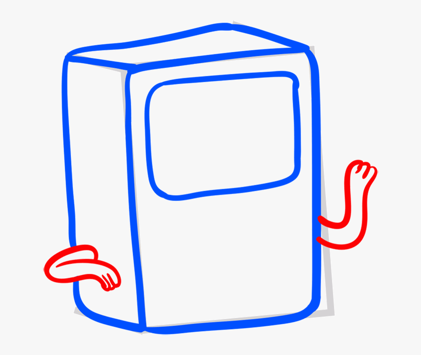 Время Приключений Нарисовать Бимо, HD Png Download