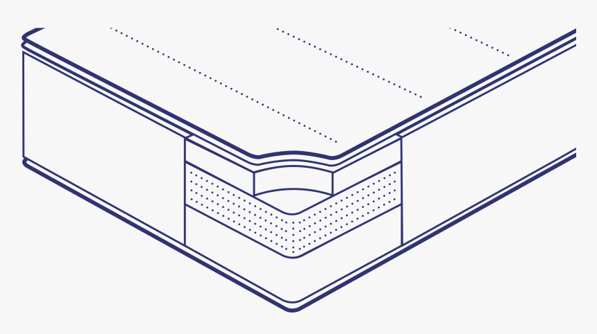 Bed Amp Mattress Guide What Is A Tempur Memory Foam - Line Art, HD Png Download