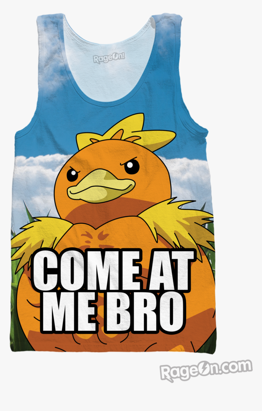 Buff Torchic Tank Top - Come At Me Bro Meme White Walker, HD Png Download