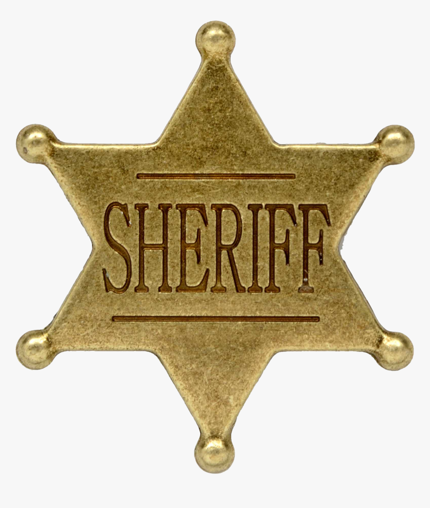 Sheriff Badge Png - Sheriff Star Badge, Transparent Png