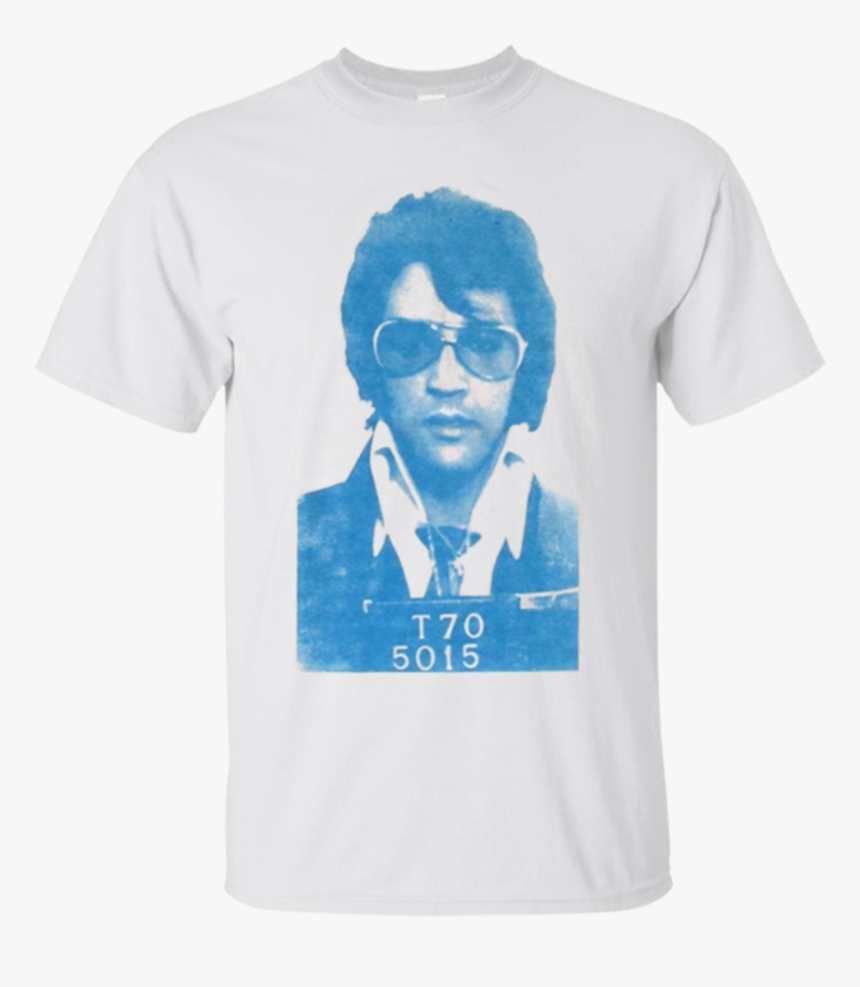 Funkyteestore Elvis Presley Mugshot T-shirt - Famous Celebrities Mug Shots, HD Png Download