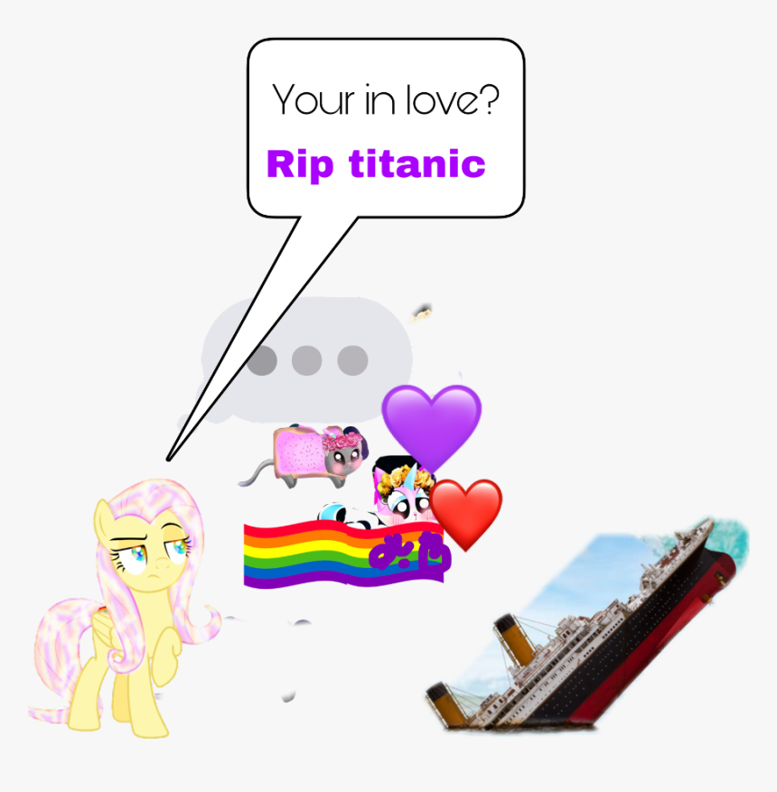 #love Ones Is Unikitty And Nyan Cat In Love - Cartoon, HD Png Download