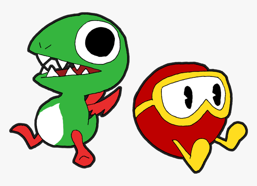 Fygar And Pooka, HD Png Download