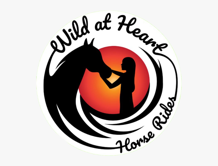 Wildatheartlogo - Heart And Horse Silhouette, HD Png Download