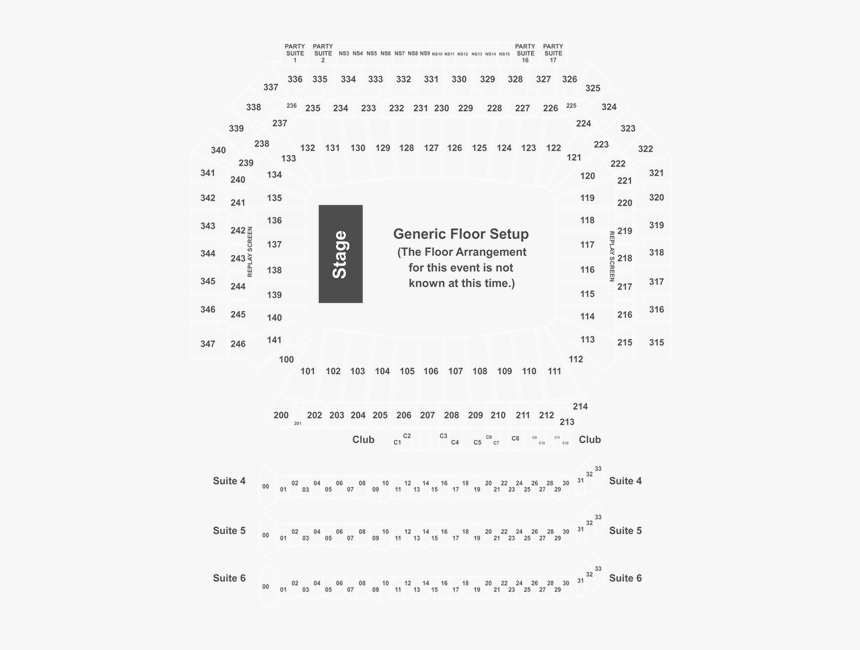 Ford Field Seating Monster Jam 2019, HD Png Download