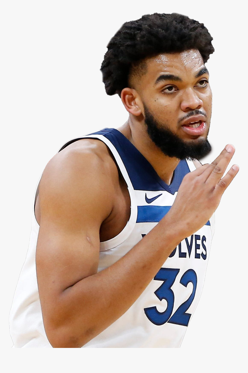 Karl-anthony Towns Transparent Image - Basketball Player, HD Png Download