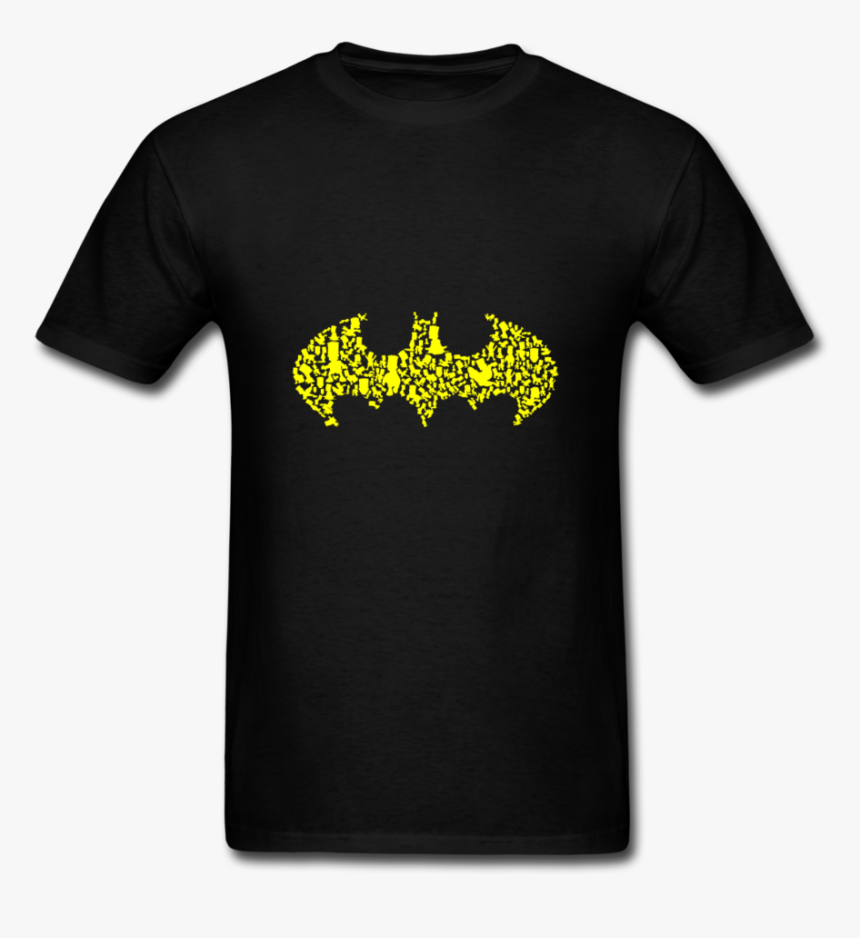Batman Gotham City Joker Calligram - Orange Sunshine T Shirt, HD Png Download