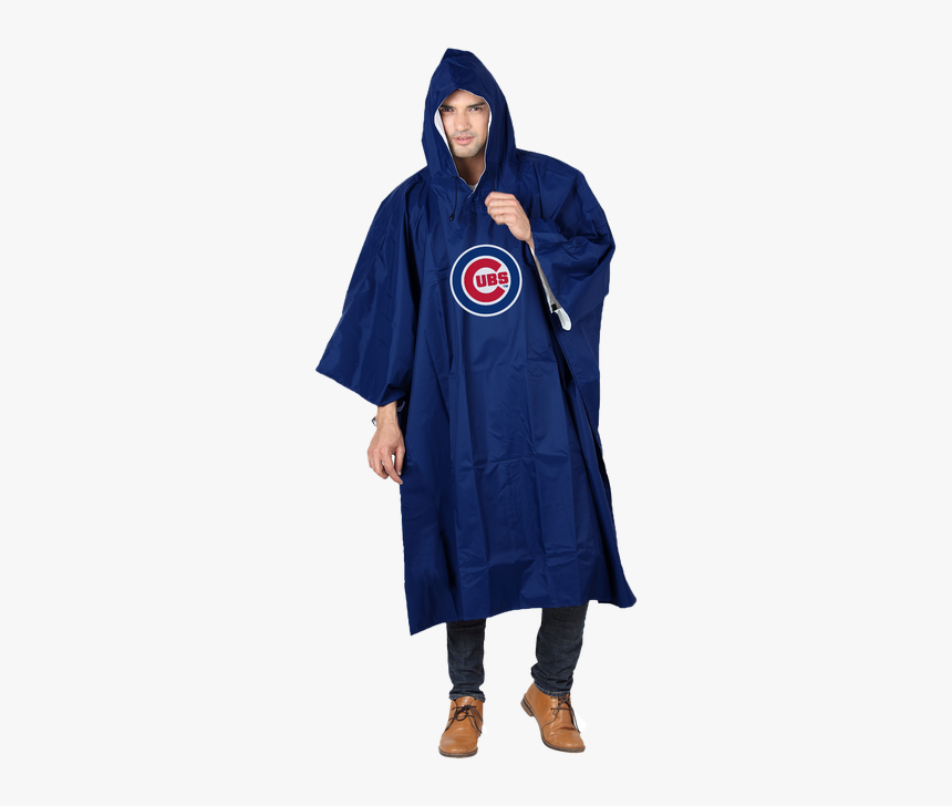Chicago Cubs Rain Runner Poncho By Northwest - Chicago Cubs, HD Png Download