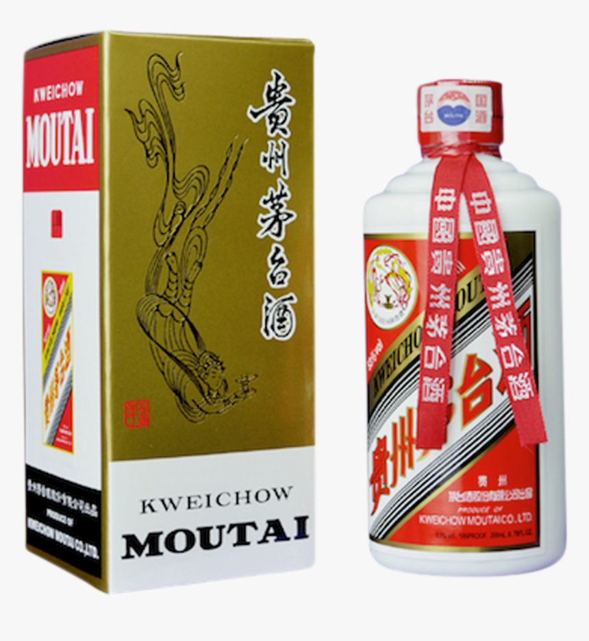 Kweichow Moutai Flying Fairy 53% 200ml - Flying Fairy Kweichow Moutai, HD Png Download