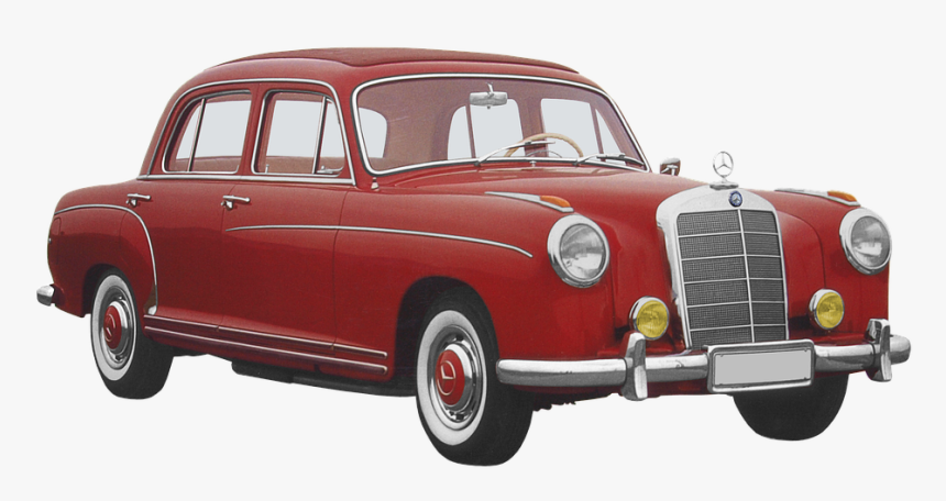 Old Mercedes Benz Car Png, Transparent Png