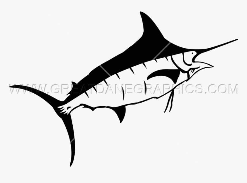 Funky Production Ready Artwork - Atlantic Blue Marlin, HD Png Download