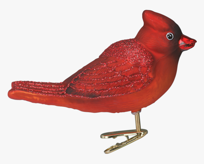 Red Bird Ornaments Png - Christmas Ornament, Transparent Png
