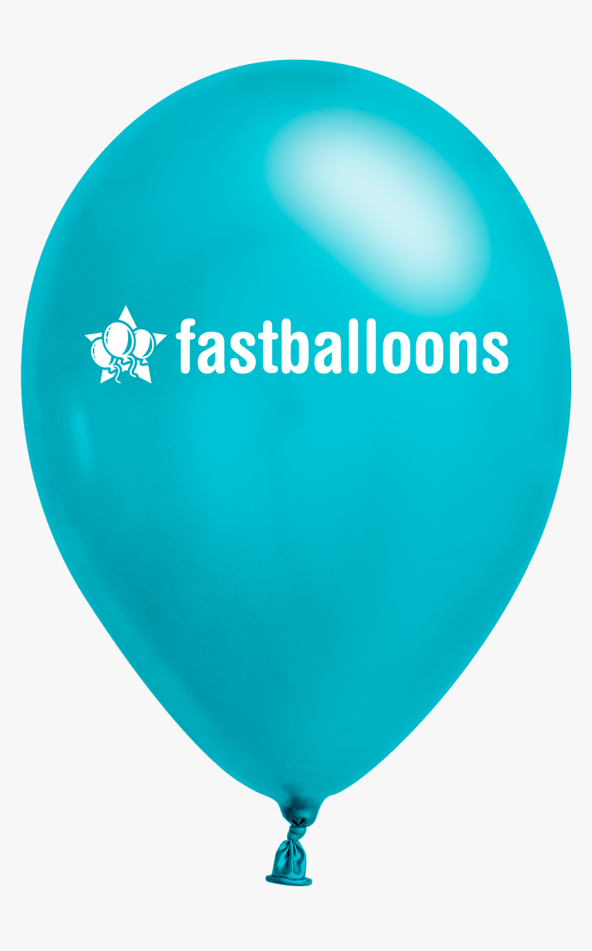Teal Blue Balloons - Balloon, HD Png Download
