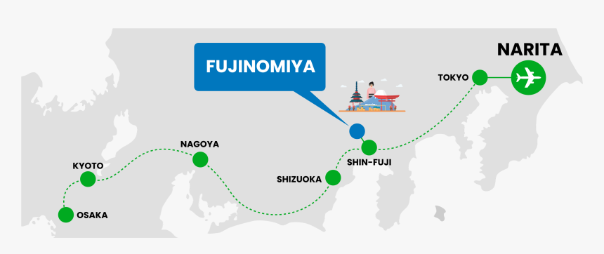 Getting To Fujinomiya City Shizuoka Japan - 2019 年 11 月 12 日 地震, HD Png Download