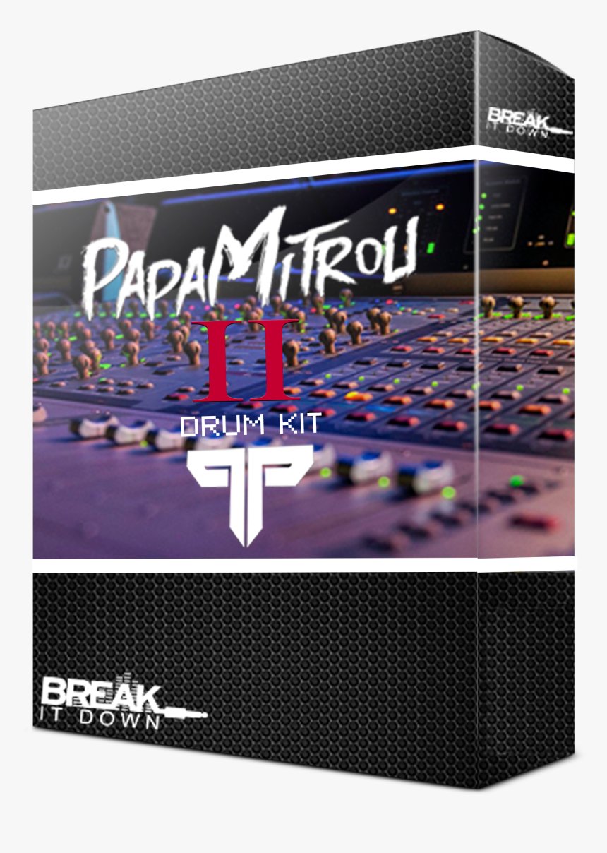 Papamitrou Drum Kit V2, HD Png Download