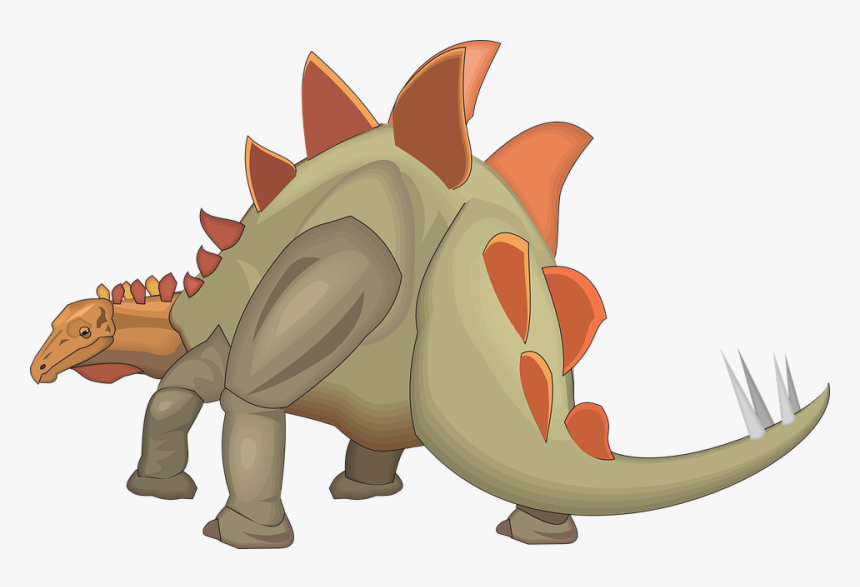 Stegosaurus Dinosaur, HD Png Download